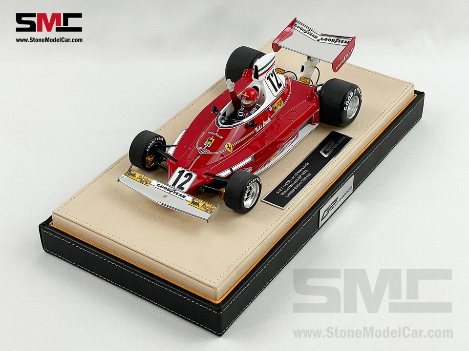 Ferrari F1 312T #12 Niki Lauda GP de Mónaco 1975 Campeón del Mundo 1:18 GP Réplicas Foto 4 de 4