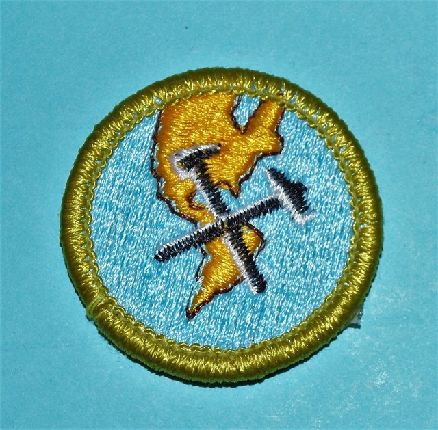 GEOLOGY TYPE L MERIT BADGE NEW BOY SCOUTS 9861 eBay