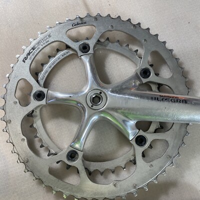 Shimano ultegra 6500 9 speed crank set 53/39 172.5 (8800-305