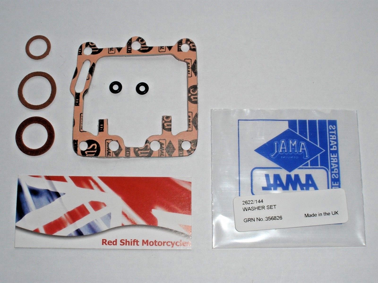 Genuine AMAL Mark 2 MK II Concentric Carb GASKET SET kit. 2622/144