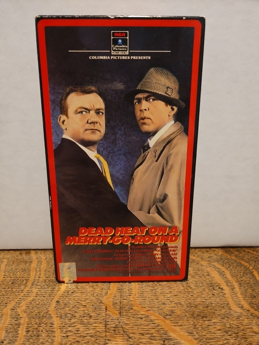 Dead Heat On A Merry- Go-Round (VHS, 1966) James Coburn Rare RCA