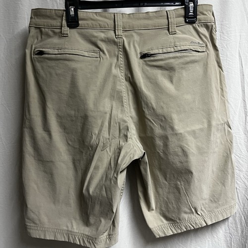 Eddie Bauer Travex Shorts Herren 38 Khaki Outdoor Wandern Aktiv Chino - Bild 8 von 12