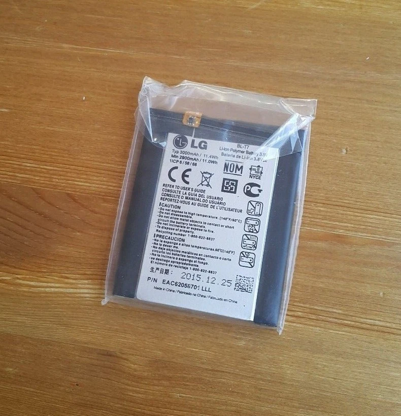 Batería Original LG Optimus G2 D802 BL-T7 3000mAh Buena Calidad - ¡Vendedor Local! Foto 3 de 4