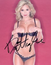Brittany Lee Signed Autographed 8x10 Photo Maxim Model COA