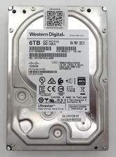 WD Ultrastar 3.5" HDD | HUS726T6TAL4200 | 6TB | SAS3 | Used & Wiped