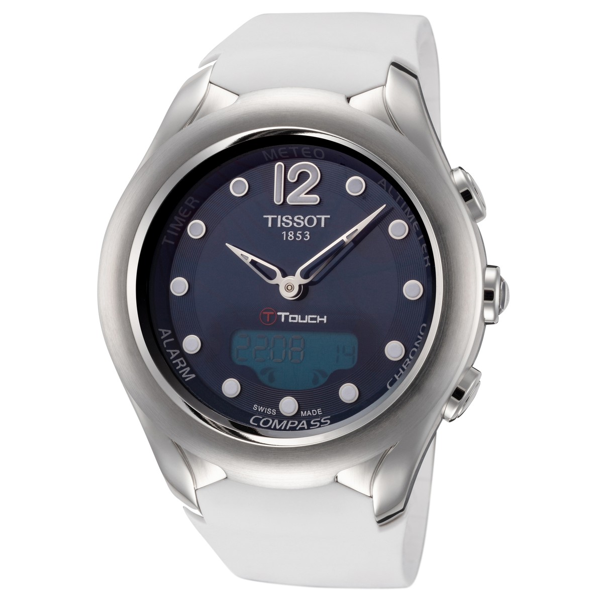 Tissot Women's T0752201704700 T-Touch 39.5mm Blue Dial Tissot Women's T0752201704700 T-Touch 39.5mm Blue Dial