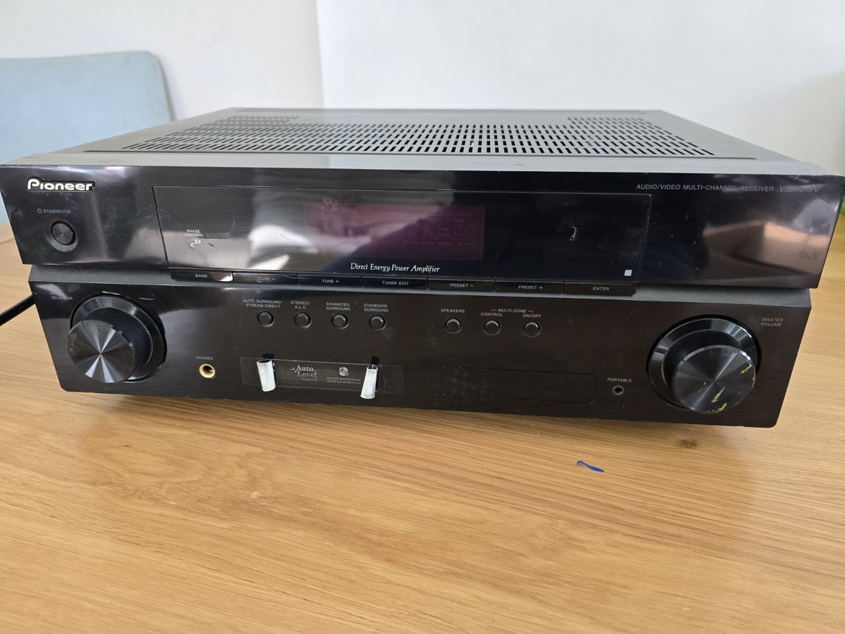 Pioneer 5.1 Channel Stereo Receiver VSX-519V-K Amplifier No Remote