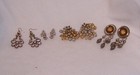 Bling Oversized Extreme Drop Earrings Rhinestone Dangle Lot 94 — photo 6