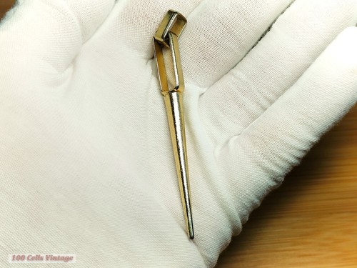 Spike tono oro-7cm-Colgante colgante vintage-0re - Imagen 2 de 3