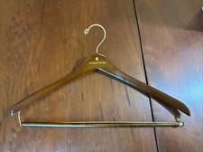 NORDSTROM Brown Wooden Suit Sport Coat Blazer Pants Closet Hanger