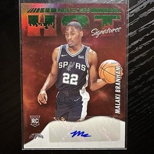 Malaki Brahman 2022-23 Panini NBA Hoops Hot Signatures Rookie Auto #HSR-MBH
