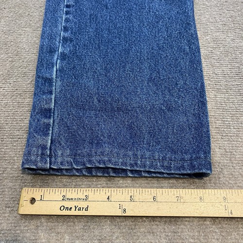 Parche de cuero vaquero recto tradicional B480 DPS azul 34x27 Carhartt Jeans para hombre - Imagen 10 de 11