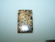 Metatron Orgonit Handy Orgon Telefon Schutz Schungit Rosenquarz Blattgold 
