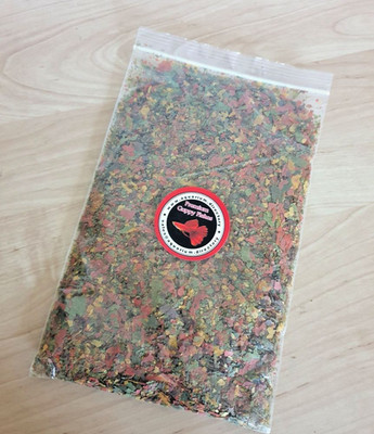 Premium Guppy Flakes 50g | Hochwertiges Tropenfischfutter