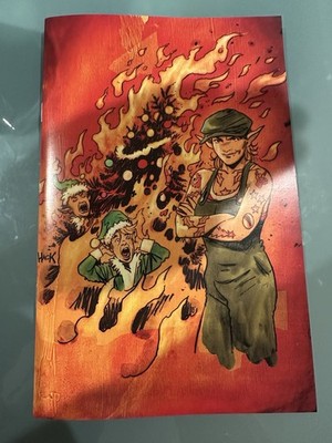 Christmas Caroline Annual  Virgin Variant Whatnot Exclusive Robert Hack