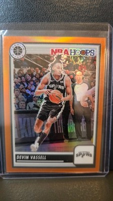 2023-24 Panini Nba Hoops Premium Stock - Devin Vassell #232 Orange Prizm /299