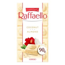 Ferrero Raffaello White Chocolate Bar Coconut Almond Cream 90g