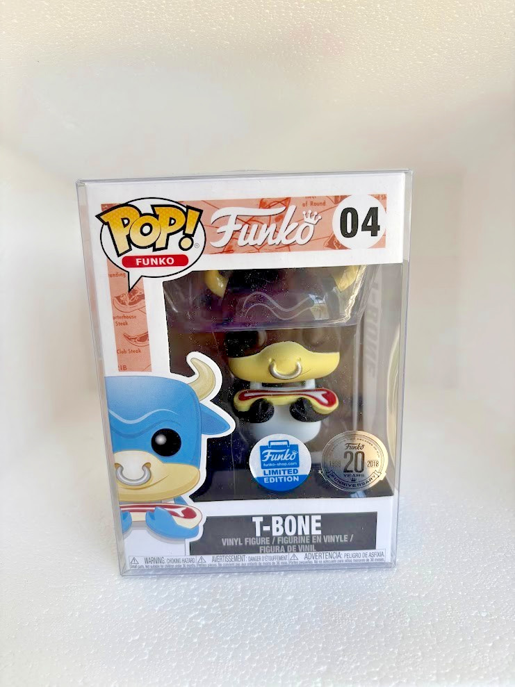 Funko Pop! T-Bone (Black) #04 Funko Shop Exclusive (20 Year) w/ Protector