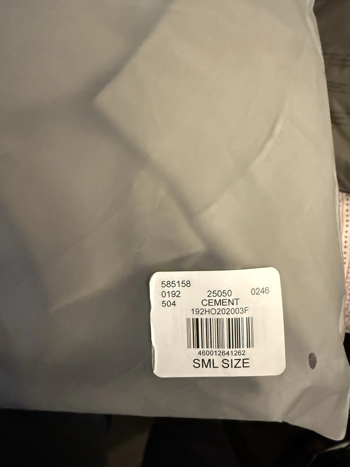 Felpa con cappuccio Fear of God Essentials Cement (192HO202003F) S