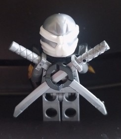 LEGO Ninjago Zane Minifigure The Hands of Time Ninja Armour 70724 njo 0285