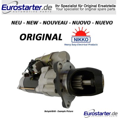 Anlasser Neu Original Nikko OE # 0-23000-2228 für Avv. Ford Industrial