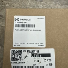 53004519196. Frigidaire Panel User Interface Dispenser. Open Box. Oem