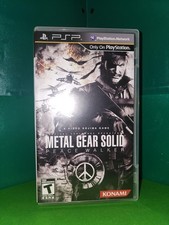 CIB w/ Manual - Metal Gear Solid: Peace Walker (Sony PSP, 2010) Black Label