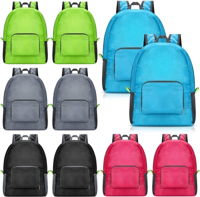 Jexine 10 Pcs Backpacks in Bulk 16.5 Inches Back Pack Basic Multicolor 