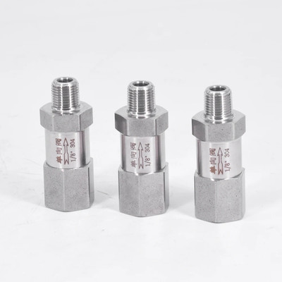 1/8'' 1/4'' 3/8'' 1/2'' BSP NPT Innengewinde auf Außen Einweg Rückschlagventil 