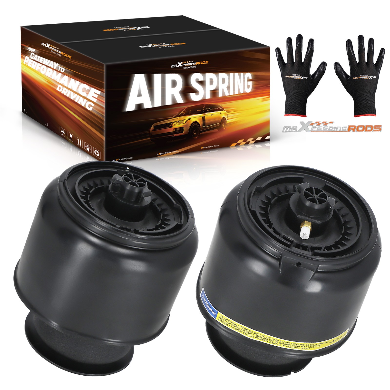 2x Air Spring Bag for BMW 5S Gran Turismo F07 535d 535i 535iX 37106781827