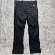 Eddie Bauer Pants Mens 38x32 Black Rainier Tech Performance Hiking Outdoor