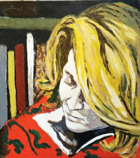 Renato Guttuso - Marta - Serigrafia materica su Tela – Con certificato.