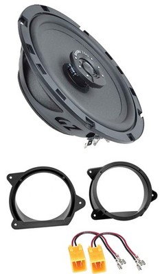 Ground Zero 110Watt 16,5cm 2-Wege Lautsprecher für Peugeot 207 ab 06 Fronttür Au