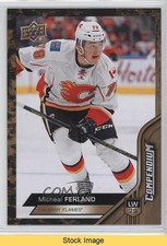 2016-17 Upper Deck Compendium Gold Micheal Ferland #344 READ 4i0