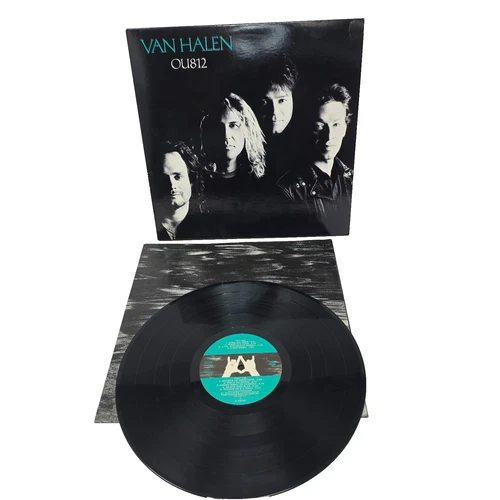 Vintage 1988 Van Halen OU812 Original Vinyl LP Record Album Warner Bros 1-25732
