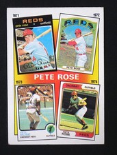 1986 TOPPS Pete ROSE The Years #4