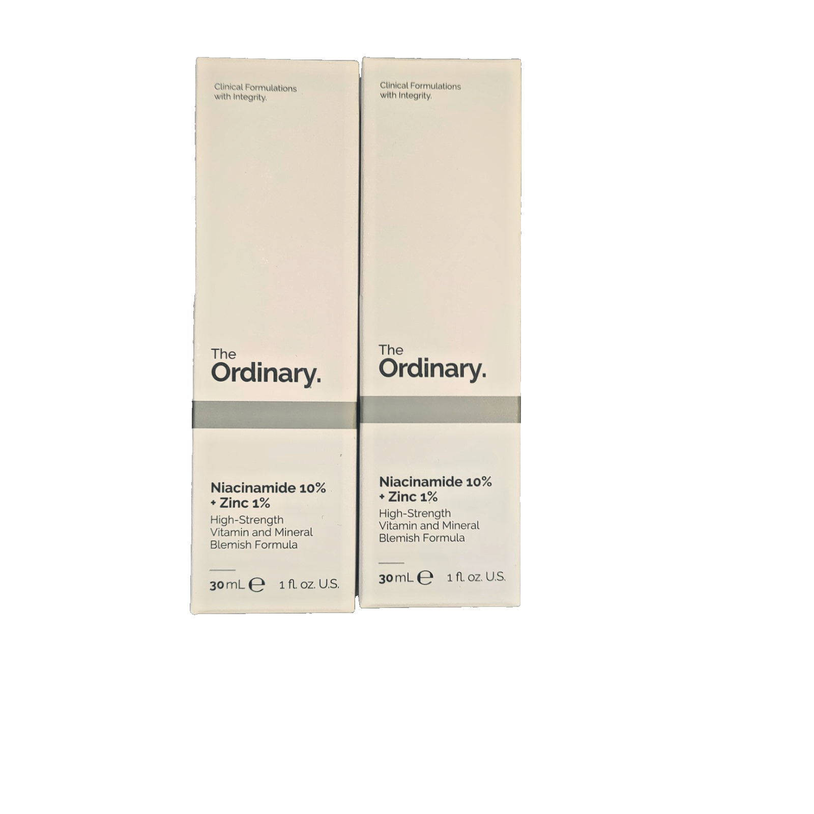 The Ordinary Niacinamide 10% + Zinc 1% 60 ml 2x 30ml
