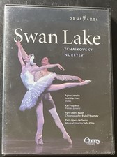 Tchaikovsky-Swan Lake-DVD-Opus Arte-UK Import-Paris Opera Ballet-Booklet Insert