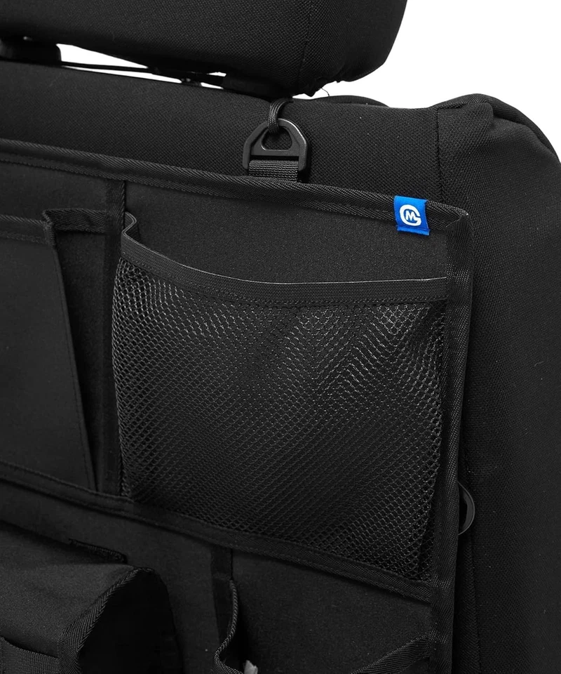 Gordon Miller Coche Cordura Respaldo Bolsillo Oliva/Beige/Gris Accesorios MJZ Foto 3 de 4