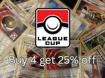 Pokemon TCG League Cup Stamped Promos selbst aussuchen