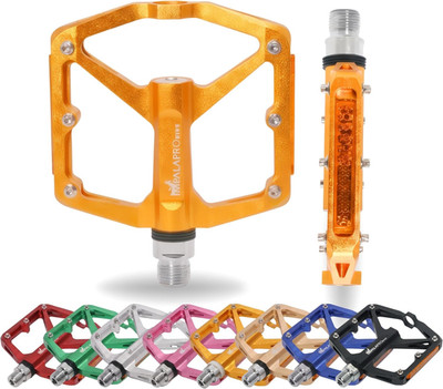 IMPALAPRO Fahrradpedale Flat Aluminium CNC Mit Reflektoren   Fahrrad Pedale Flat