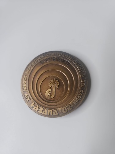 Medaille Wettkampf Sport Spiele Juegos Centroamericanos Habana 1982 Bronze - Bild 8 von 11