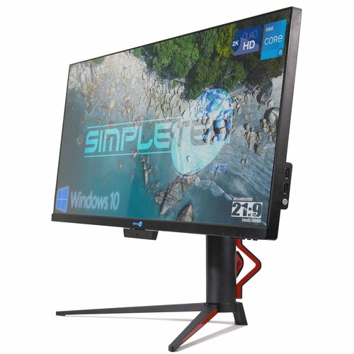 Aio All IN One i5 4GB 120GB 21:9 Ultrawide 30 " 2K IPS Windows 10 PC Computer - Picture 2 of 16
