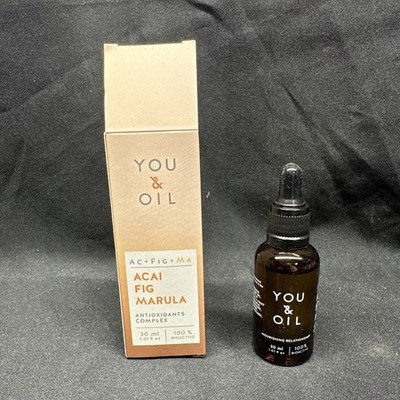 You & Oil Acai Fig Marula Antioxidants Complex 1oz 30ml NEW IN BOX 100% Bioactiv