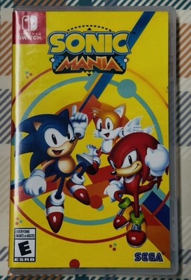 Sonic Mania Plus - Nintendo Switch With Case Tested And Works Adult Owned P199