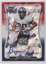 2020 Leaf Metal Draft Red White & Blue Crystals 3/3 Brycen Hopkins Auto 0mx0