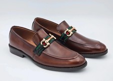 Image of Men’s Pelle Vero Italy Genuine full grain Leather Shoes Loafers all sizes
