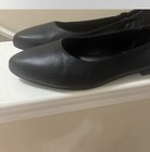 Italeau Women’s Black Italian Leather Flats Brand New With Box Size 9 — photo 4