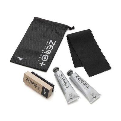 Mizuno ZERO+ Shoe Care Kit P1GZ0102 Unscented Cleanser Conditioner Brush Set New