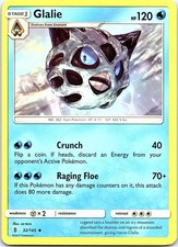 Glalie Guardians Rising 32/145 Uncommon Pokemon Near Mint Pokemon Card